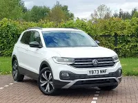 Used VW T-Cross Black Edition 110 HP (80 kW) 2024 White SUV