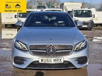 Used Mercedes E220 AMG line 194 HP (142 kW) 2016 Silver Sedan