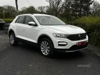 Used VW T-Roc SE 115 HP (84 kW) 2019 White SUV