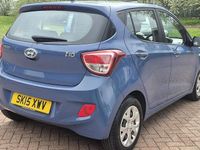 Used Hyundai i10 SE 66 HP (48 kW) 2015 Blue Hatchback