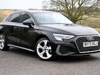 Used Audi A3 Sportback S-Line 110 HP (80 kW) 2023 Black Hatchback