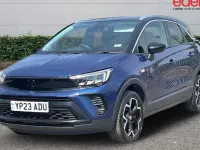 Used Vauxhall Crossland Ultimate 131 HP (96 kW) 2023 Blue SUV