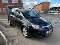 Used Vauxhall Zafira Design Edition 115 HP (84 kW) 2012 Black MPV