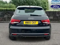 Used Audi A1 Sportback S-Line 125 HP (91 kW) 2018 Black Hatchback