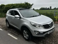 Używany Kia Sportage 114 KM (83 kW) 2011 Srebrny SUV