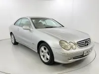 Käytetty Mercedes CLK200 Elegance 163 HP (119 kW) 2005 Hopea Coupe - kaksiovinen