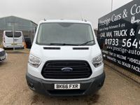 used Ford Transit 350 2.2 TDCi LWB DOUBLE CAB DROPSIDE 3 SEATER EURO6 42K 1 COUNCIL OWNER 3ST