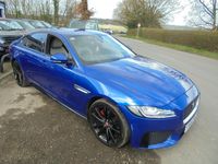 Used Jaguar XF S 300 HP (220 kW) 2016 Blue Sedan