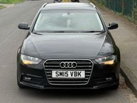 Used Audi A4 163 HP (119 kW) 2015 Black Estate