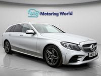 Used Mercedes C300 AMG line 258 HP (189 kW) 2019 Silver Estate