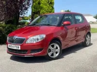 Used Skoda Fabia SE 2014 Red Hatchback