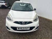 Begagnad Nissan Micra Visia 2013 Vit Halvkombi