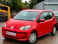 Used VW up! move up! 60 HP (44 kW) 2013 Red Hatchback