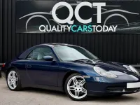 Used Porsche 911 300 HP (220 kW) 2000 Blue Cabriolet