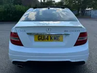 Used Mercedes C220 Sport Edition 2014 White Sedan