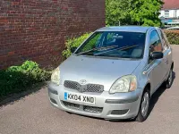 Used Toyota Yaris T3 65 HP (47 kW) 2004 Silver Hatchback