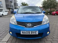 Used Nissan Note Tekna 110 HP (80 kW) 2009 Blue Hatchback