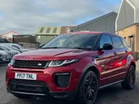 Used Land Rover Range Rover evoque HSE Dynamic 180 HP (132 kW) 2017 Red SUV