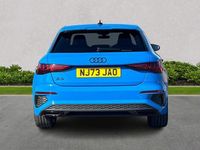 Used Audi A3 Sportback Black Edition 150 HP (110 kW) 2023 Blue Hatchback
