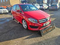 Used Mercedes B180 AMG line 109 HP (80 kW) 2017 Red MPV