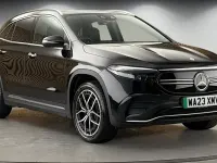 Used Mercedes EQA250+ AMG line 139 kW (190 HP) 2023 Cosmos black SUV