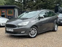 Used Ford Grand C-Max Zetec 125 HP (91 kW) 2017 Grey MPV