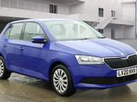 Used Skoda Fabia 75 HP (55 kW) 2020 Blue Hatchback