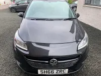Used Vauxhall Corsa Edition 75 HP (55 kW) 2016 Black Hatchback