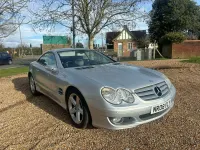 Used Mercedes SL350 272 HP (200 kW) 2008 Silver Cabriolet