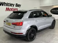 Used Audi Q3 Black Edition 150 HP (110 kW) 2018 Silver SUV