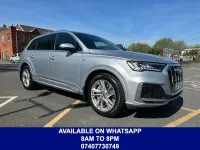 Used Audi Q7 S-Line 381 HP (280 kW) 2020 Silver SUV