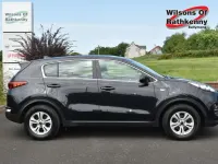 Used Kia Sportage 115 HP (84 kW) 2017 Black SUV