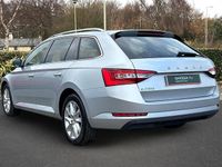 Used Skoda Superb SE Technology 147 HP (108 kW) 2023 Brilliant silver metallic Estate
