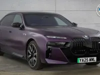 New BMW i7 Comfort Edition 478 kW (650 HP) 2025 Purple Sedan