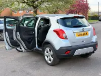 Used Vauxhall Mokka S 130 HP (95 kW) 2015 Silver SUV