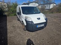 Used Peugeot Bipper S 75 HP (55 kW) 2015 White MPV
