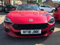 Used Fiat 124 Spider Classica 140 HP (102 kW) 2018 Red Cabriolet