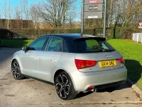 Used Audi A1 Sportback Comfort 105 HP (77 kW) 2014 Silver Hatchback