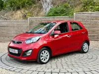 Used Kia Picanto 84 HP (61 kW) 2015 Red Hatchback