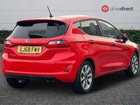 Used Ford Fiesta Titanium 100 HP (73 kW) 2018 Red Hatchback