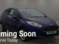 Used Ford Fiesta Titanium X 125 HP (91 kW) 2015 Blue Hatchback