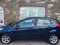 Used Ford Fiesta Zetec 2012 Blue Hatchback