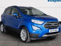 Used Ford Ecosport Titanium 125 HP (91 kW) 2021 Blue SUV