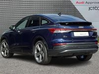 Used Audi Q4 Sportback e-tron Advanced Plus 125 kW (170 HP) 2022 Blue SUV