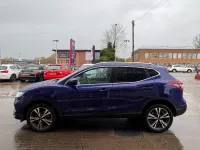 Used Nissan Qashqai N-Connecta 113 HP (83 kW) 2018 Ink blue pearl SUV