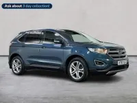 Käytetty Ford Edge Titanium 180 HP (132 kW) 2016 Sininen Katumaasturi