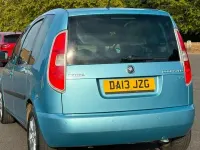Used Skoda Roomster SE 105 HP (77 kW) 2013 Blue MPV