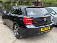 Used BMW 118 Sport Line 2011 Black Hatchback