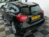 Used Mercedes A180 AMG line 109 HP (80 kW) 2017 Black Hatchback