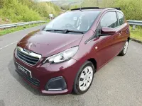 Used Peugeot 108 Active Top 68 HP (50 kW) 2015 Mauve/purple Hatchback